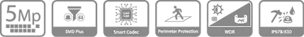 IPC-HDBW2541E-S caracteristicas