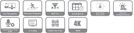 XVR5104HS-4KL-I3 caracteristicas