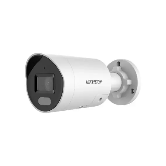 Hikvision DS-2CD2047G2-LU/SL 4 MP ColorVu Strobe Light and Audible Warning Mini Bullet Network Camera