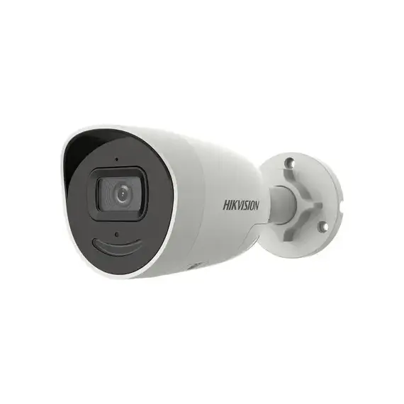 Cámara de red Hikvision DS-2CD2066G2-IU/SL 6 MP con Luz Estroboscópica y Alarma Audible