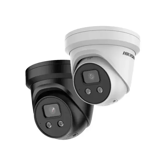 Cámara de Red Hikvision DS-2CD2346G2-ISU/SL 4 MP AcuSense Strobe Light and Audible Warning