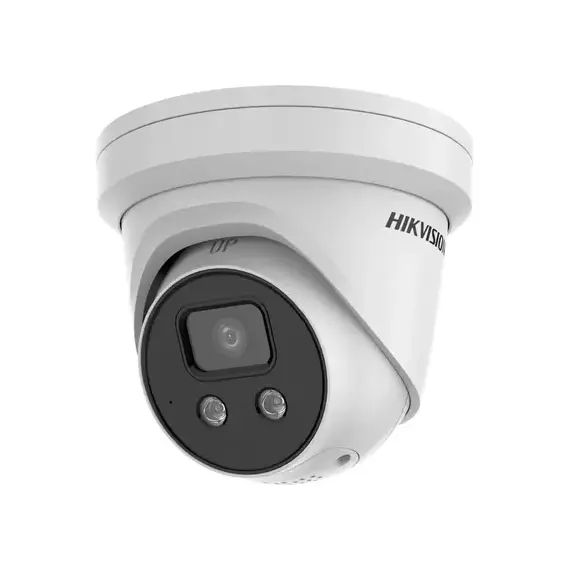 Cámara de Red Hikvision DS-2CD2386G2-ISU/SL 4K AcuSense Strobe Light and Audible Warning