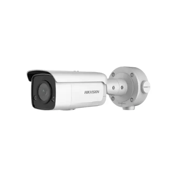 Cámara de red Hikvision DS-2CD3T26G2-ISU/SL 2 MP AcuSense con luz estroboscópica y advertencia audible