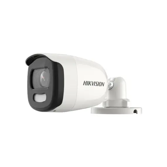 Cámara de Seguridad Hikvision DS-2CE10HFT-E 5 MP ColorVu PoC con Tecnología WDR y 3D DNR