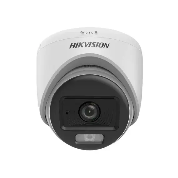 CAMARA TURBO 1080P MINIDOMO 0.001LUX F1.0 HIBRIDA B/N - 24/7 COLORVU 20M