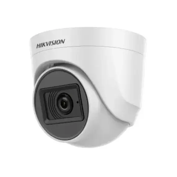 Cámara de Seguridad Hikvision DS-2CE76D0T-ITPFS 2 MP Cámara de Turret Fijo Interior con Audio