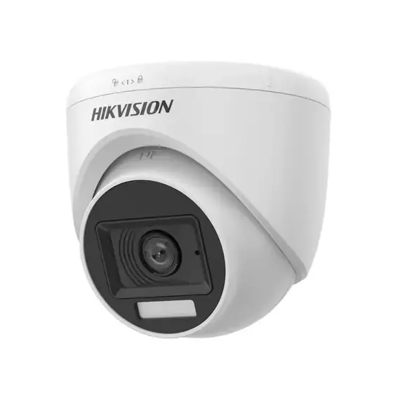 Hikvision DS-2CE76D0T-LPFS: Cámara Turbo 1080p Turret Audio Coaxial