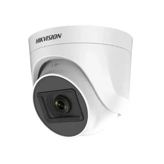 Cámara Turbo 5mp Turret Exir 0.01lux 3.6 Ir20m Hikvision DS-2CE76H0T-ITPF(C)