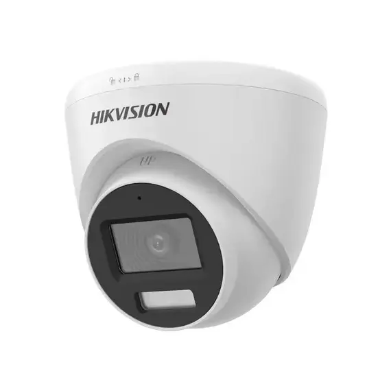 Hikvision DS-2CE78K0T-LFS: Cámara Turbo Turret 3K Híbrida B/N - Color Vu