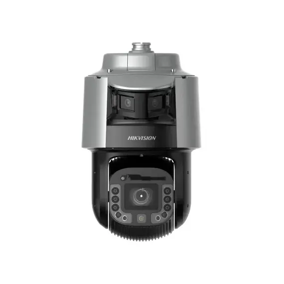 Hikvision DS-2SF8C425MXS-DLW(24F0)(P3) - Cámara de Seguridad Panorámica TandemVu 4 MP 25X DarkFighter