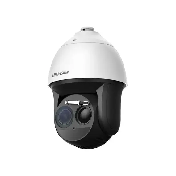 Hikvision DS-2TD4137T-25/W, Cámara de Seguridad Termográfica y Óptica Bi-espectro de Red Speed Dome