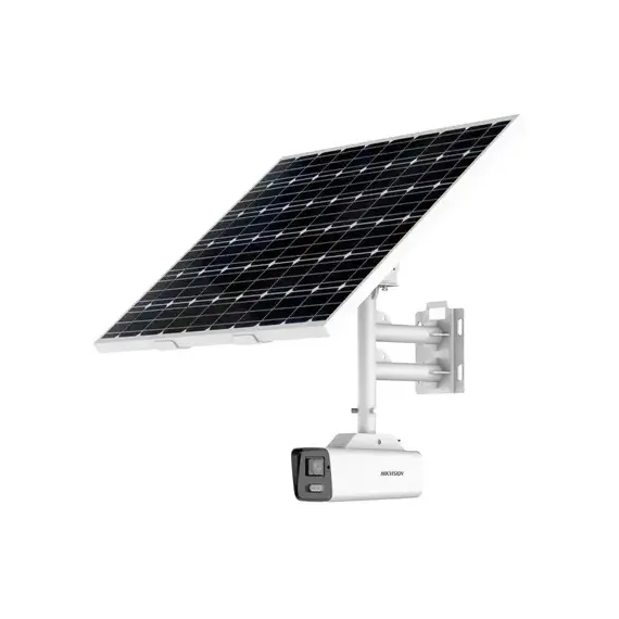 Hikvision DS-2XS6A87G1-L/C32S80(No battery) 4K ColorVu Fixed Bullet Solar Power 4G Network Camera Kit