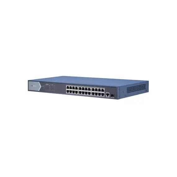 Switch de Red Hikvision DS-3E0526P-E, 24 Port Gigabit Unmanaged POE