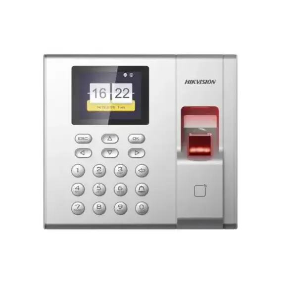 Terminal de Control de Acceso y Asistencia Hikvision DS-K1T8003EF