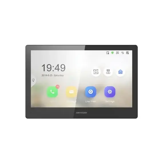 Hikvision DS-KH8520 Intercomunicador y Videoportero 10-inch Touch-Screen Indoor Station