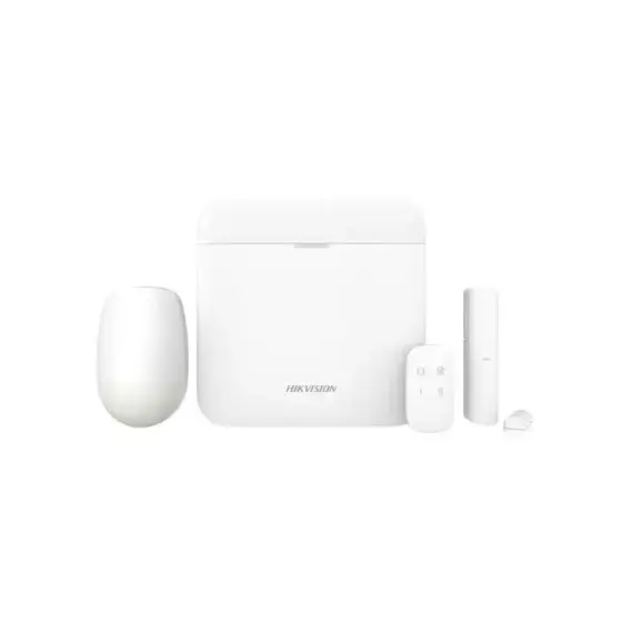 Kit de Alarma Hikvision DS-PWA64-Kit-WB con Panel Ds-Pwa64-L-Wb y Sensores 433MHz