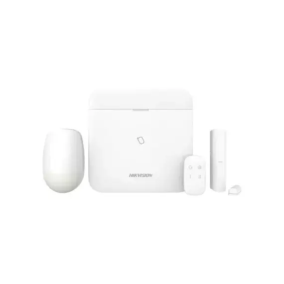 Kit de Alarma Hikvision DS-PWA96-Kit-WB con Panel DS-PWA96 (AX Pro 433MHz, White)