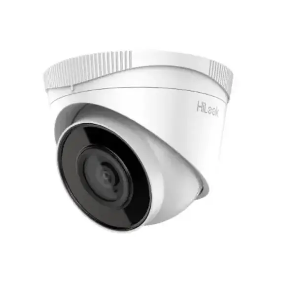 Hikvision IPC-T240H, Cámara IP 4MP Turret H265+ WDR 3DNR D/Nf2.8 IR30m PoE IP67 IK10 Semimetal Hilook