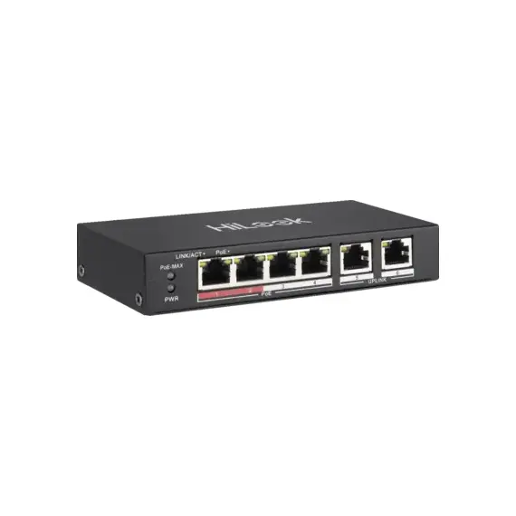 Switch POE Hikvision NS-0106P-35 4 Port Fast Ethernet