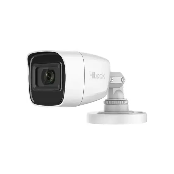 Cámara Turbo 1080 Mini Bala 0.02 Lux Exir Ir20m Ip66 Microfono Plastica Hilook