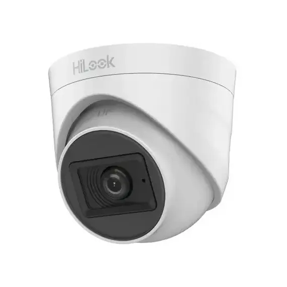 Hikvision THC-T120-PS, Camara Turbo 1080p Turret con Microfono Incorporado